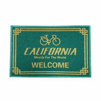 Custom High Quality Rugs Door Mat Color And Text Welcome Mats For Bar Salon Shop Entry
